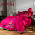 Luxury Comfortable Adult King Size100% Cotton Hotel bedding sets 60s fashion design luxury